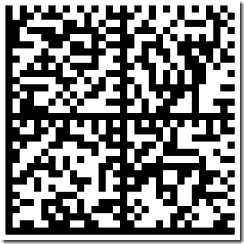 Código de barras DATAMATRIX