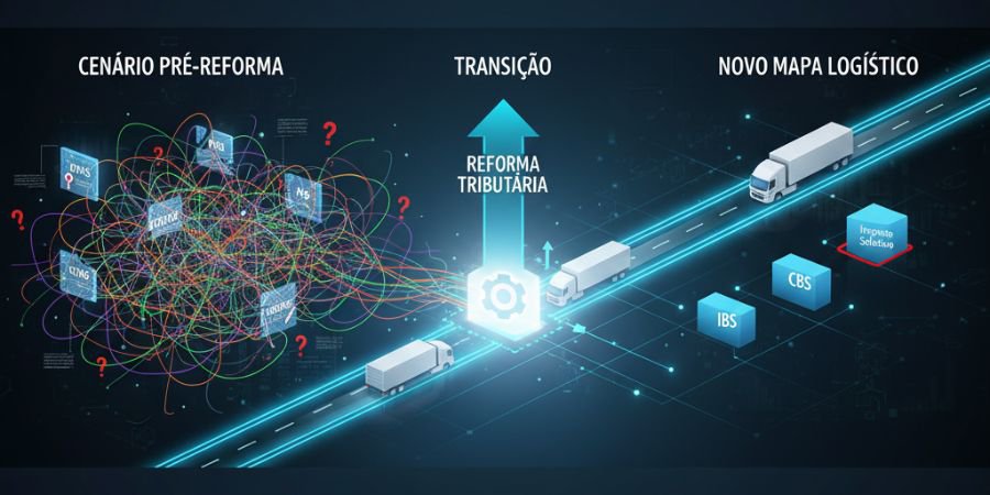 Reforma logística tributária: frete, crédito e localização